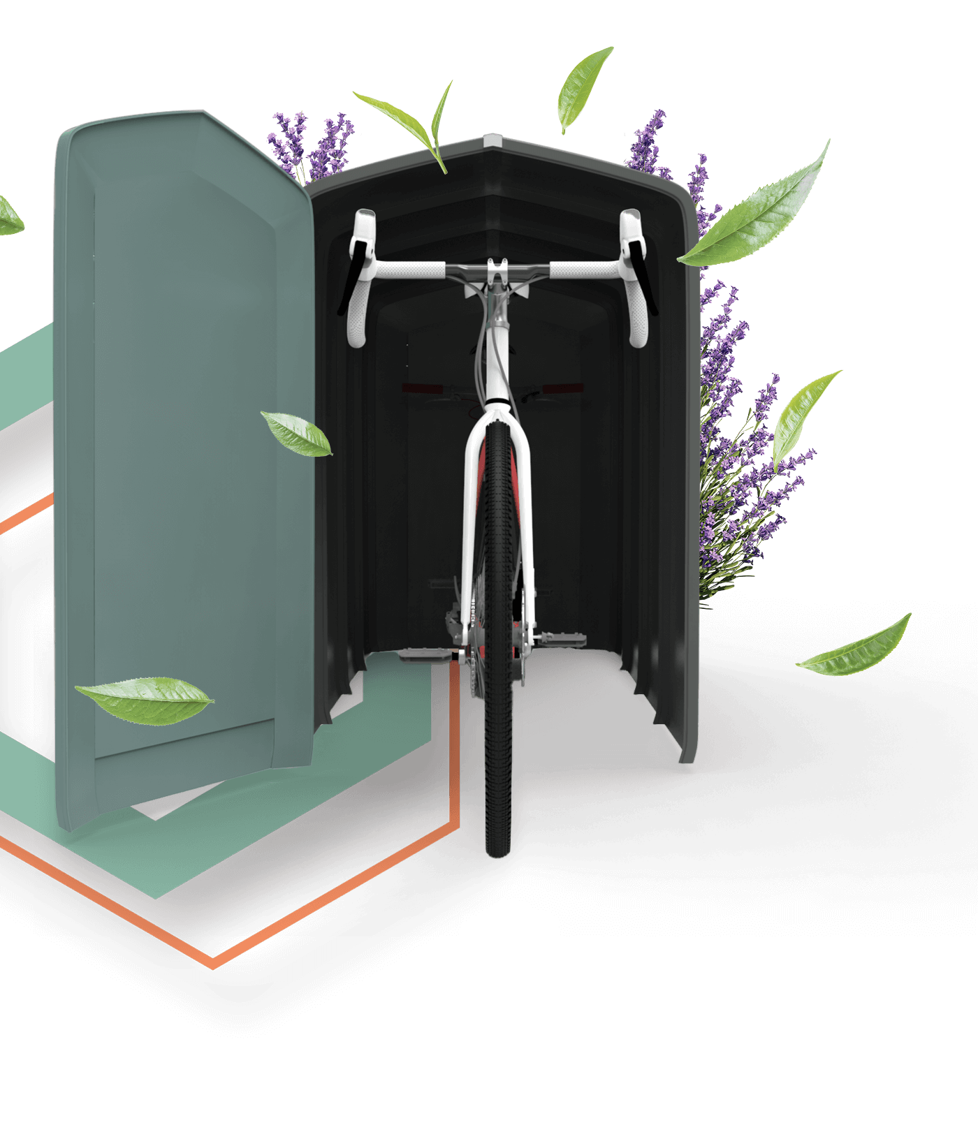 GREENGUARD Fahrradbox Sachsen geöffnet Desktop Bild